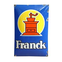 Email Schild Franck Kaffee